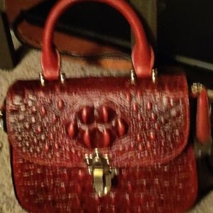 Pijushi crocodile designer bag